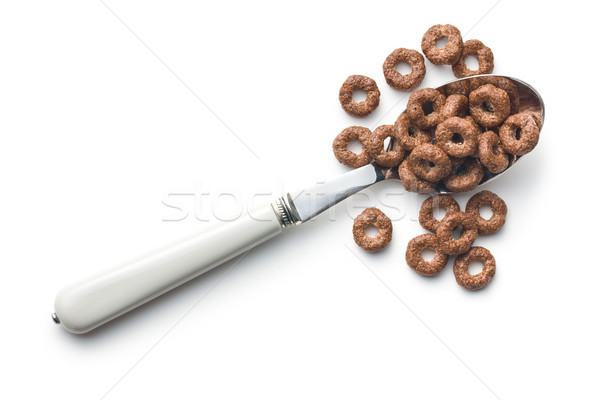chocolate cereal rings Stock photo © jirkaejc