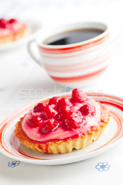 tasty strawberry pie Stock photo © jirkaejc