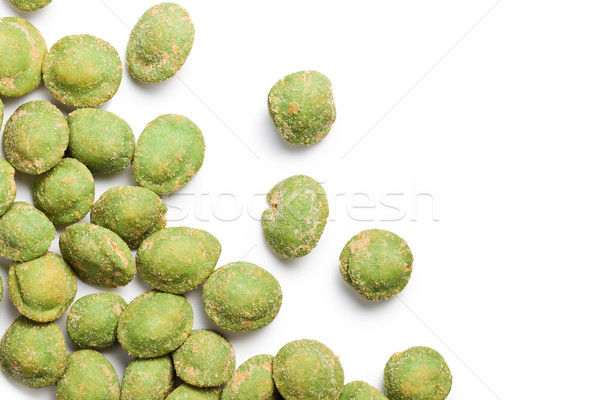 Stock photo: wasabi snack peanuts 