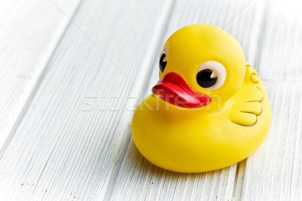 yellow bath duck Stock photo © jirkaejc