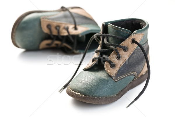 kid's leather shoes Stock photo © jirkaejc