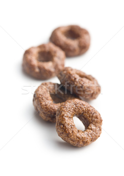 chocolate cereal rings Stock photo © jirkaejc