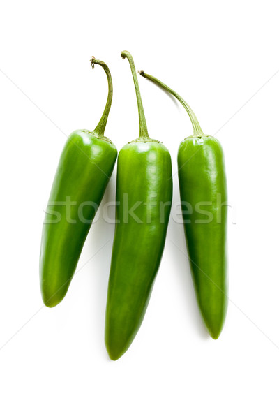 Stock photo: Jalapenos Chili Peppers