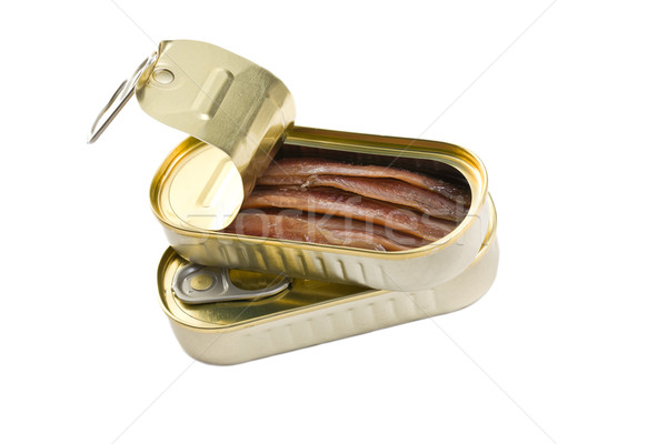 anchovies fillets in tin can Stock photo © jirkaejc