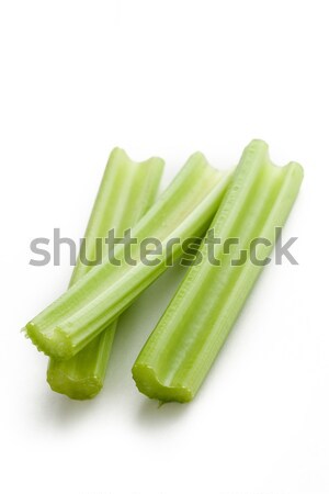 green celery sticks on white background Stock photo © jirkaejc