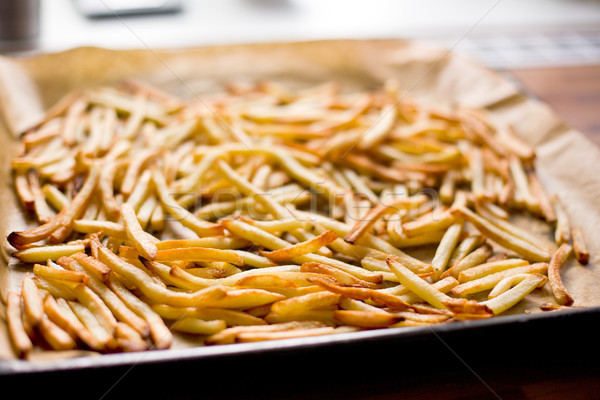 french fries on roaster Stock photo © jirkaejc