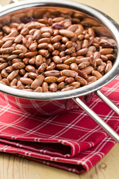 red beans in colander Stock photo © jirkaejc