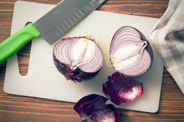 halved onion Stock photo © jirkaejc