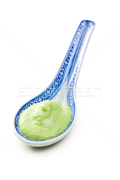 Сток-фото: зеленый · wasabi · белый · продовольствие · здоровья · азиатских