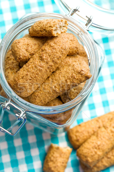 Stock photo: wholemeal cookies