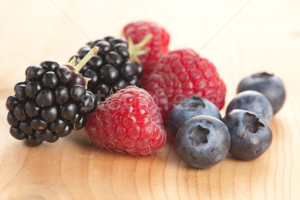 Lasu owoce Fotografia shot żywności charakter Zdjęcia stock © jirkaejc