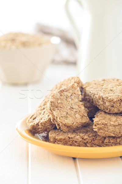 wholemeal crackers Stock photo © jirkaejc