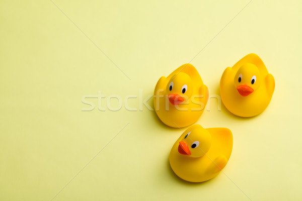 yellow bath ducks Stock photo © jirkaejc
