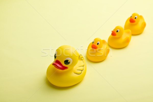 yellow bath ducks Stock photo © jirkaejc