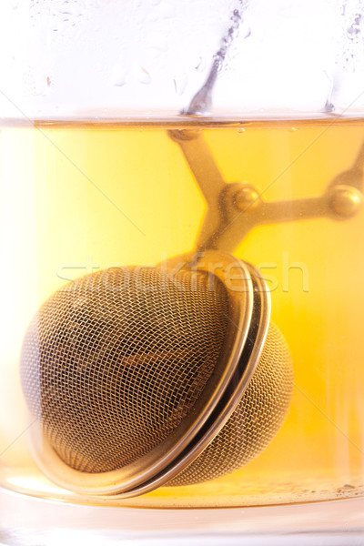 tea strainer in cup Stock photo © jirkaejc