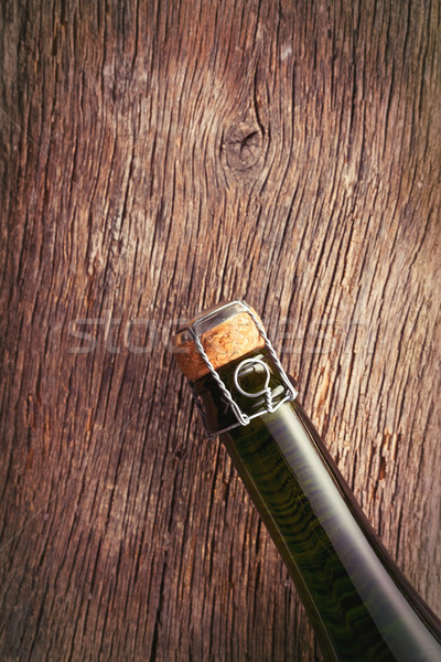 Сток-фото: Top · шампанского · бутылку · пробка · старые