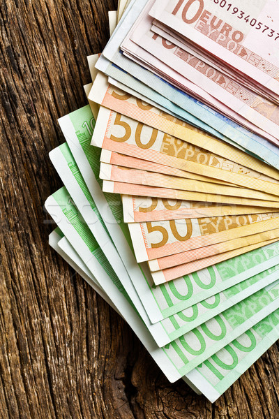 euro banknotes Stock photo © jirkaejc