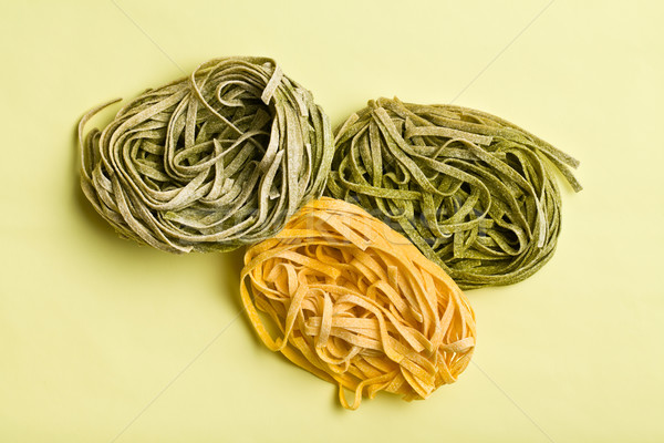 Italian pasta tagliatelle Stock photo © jirkaejc