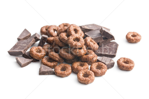 cereal rings and chocolate Stock photo © jirkaejc