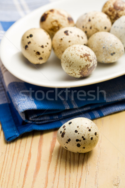 Foto d'archivio: Uova · tavolo · da · cucina · natura · uovo · uccello · colazione