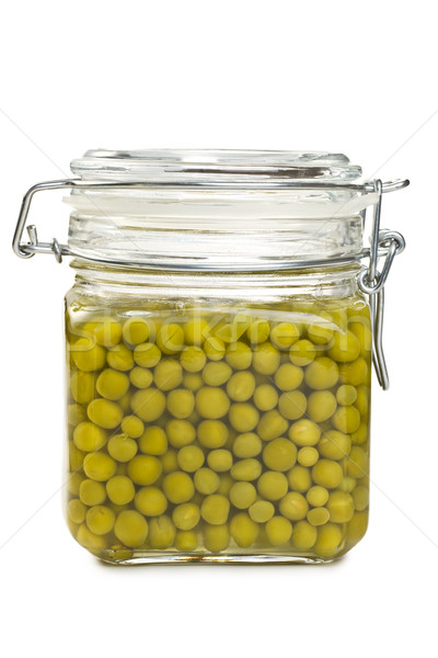 [[stock_photo]]: Vert · pois · verre · jar · alimentaire