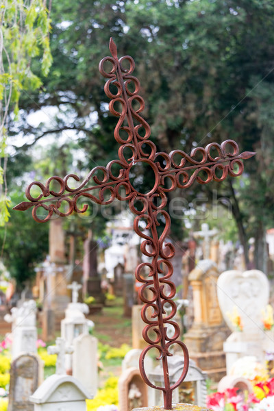 Old Rusty Cross Stock photo © jkraft5