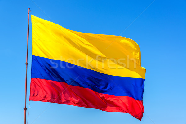 Colombian Flag Stock photo © jkraft5