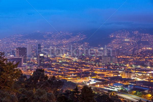 Medellin Cityscape Stock photo © jkraft5