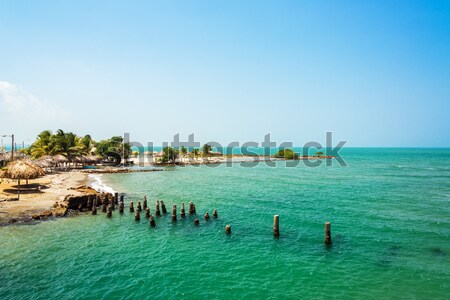 Colombian Coastline Stock photo © jkraft5