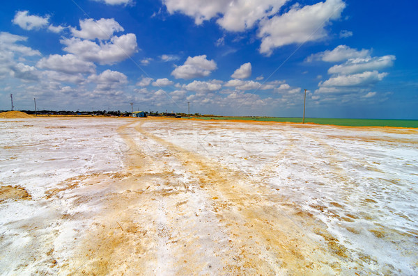 Coastal Salt Flats Stock photo © jkraft5