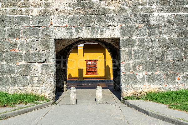 Cartagena Entrance Stock photo © jkraft5