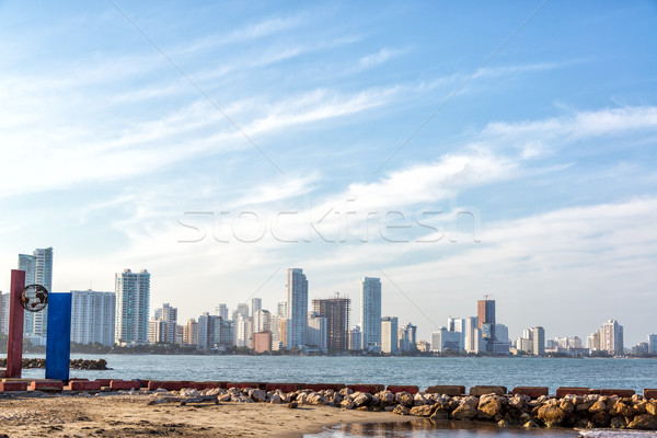 Modern Cartagena View Stock photo © jkraft5