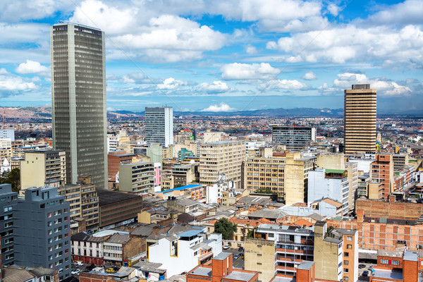 Stok fotoğraf: şehir · merkezinde · Bogota · Kolombiya · görmek · Bina · şehir