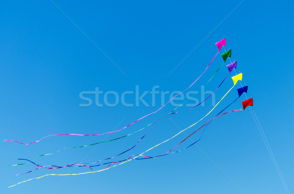 Colorful Kites Stock photo © jkraft5