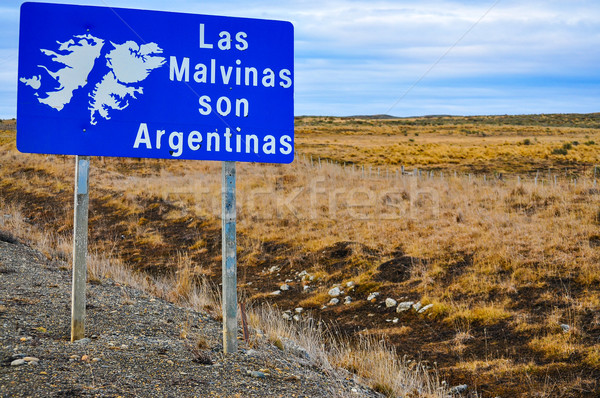 The Falklands are Argentine Stock photo © jkraft5