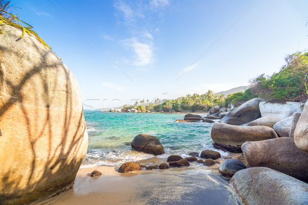 Rocks and Caribbean Stock photo © jkraft5