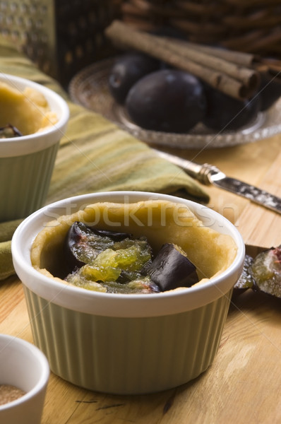 Prune tarte ingrédients alimentaire nature fruits [[stock_photo]] © joannawnuk