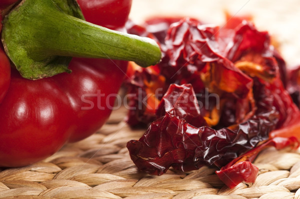 Dried red pepper Stock photo © joannawnuk