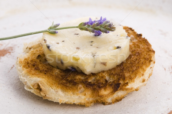 Herbs butter with lavender and honey Stock photo © joannawnuk