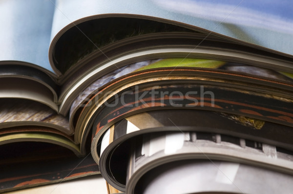 stack of magazines Stock photo © joannawnuk