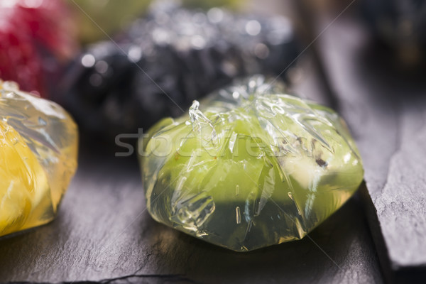 Tatlı meyve pişirmek yemek taze şeker Stok fotoğraf © joannawnuk