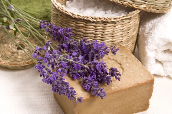 lavender bath Stock photo © joannawnuk