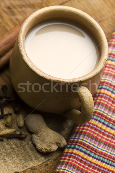 Masala chai Stock photo © joannawnuk