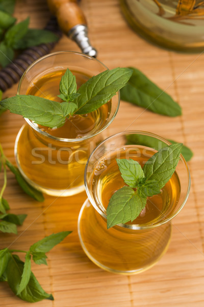 Mint tea Stock photo © joannawnuk