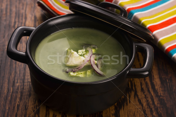 Spinach soup Stock photo © joannawnuk