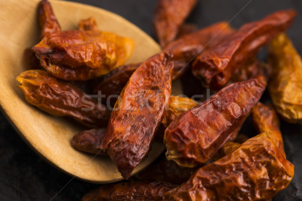 hot birds eye peppers Stock photo © joannawnuk