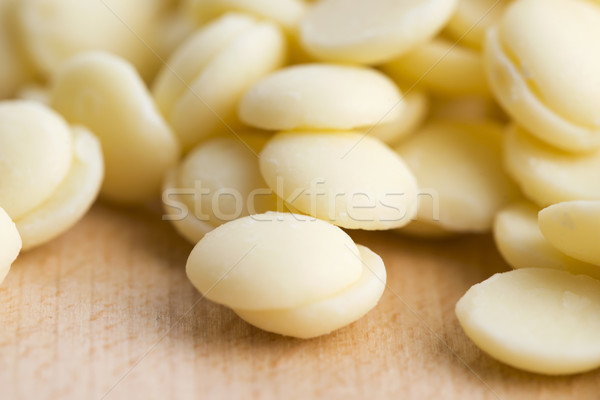 Bianco cioccolato texture alimentare cuore colore Foto d'archivio © joannawnuk