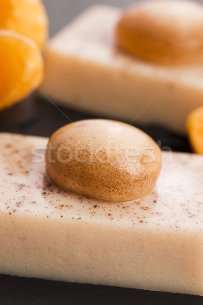 Foto stock: Molecular · gastronomía · postre · cocina · naranja · estrellas