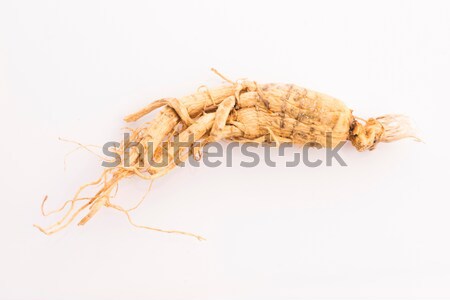 Foto stock: Ginseng · raiz · saúde · energia · chinês · gotas