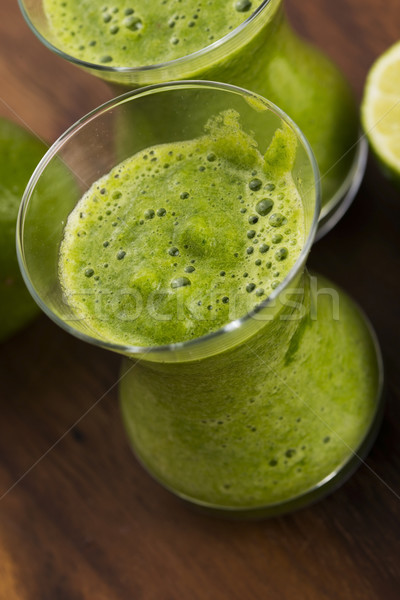 Healthy green drink, vegetable juice Stock photo © joannawnuk
